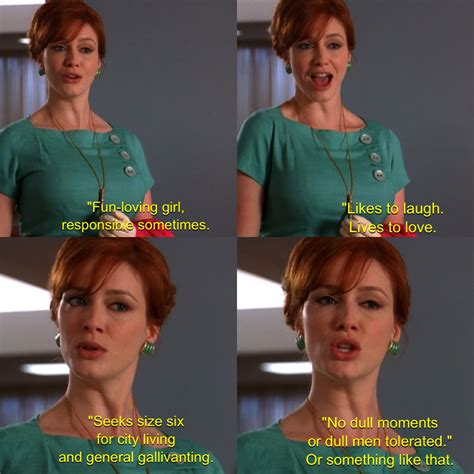 Joan Holloway from Mad Men