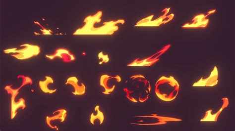 ArtStation - Fire- Assets for VFX Artists 03 | Game Assets