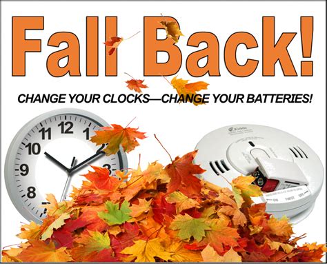 Daylight Savings Time Ends – FALL BACK! – Coventry Township