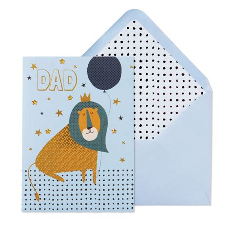 Lion Dad Father’s Day Card - Calendars.com