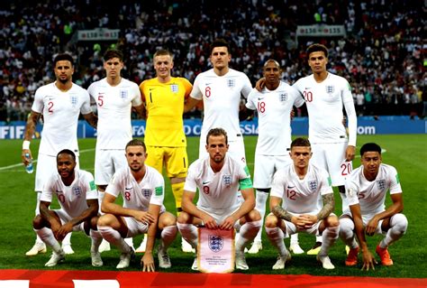 England Football Team Line Up