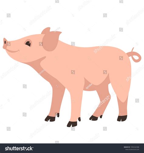 558 Cartoon Pig Side View Royalty-Free Photos and Stock Images | Shutterstock