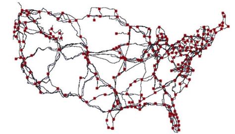 Detailed Map Reveals Hidden Backbone of US Internet – All About America