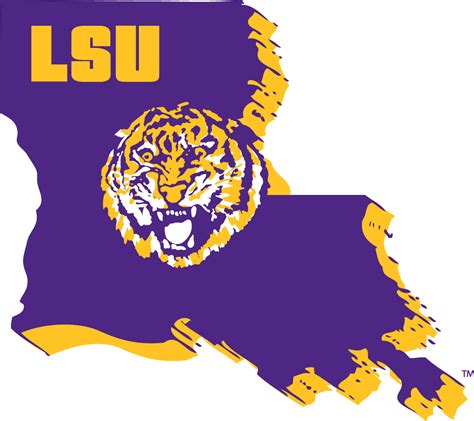 LSU Tigers Logo - Primary Logo - NCAA Division I (i-m) (NCAA i-m) - Chris Creamer's Sports Logos ...