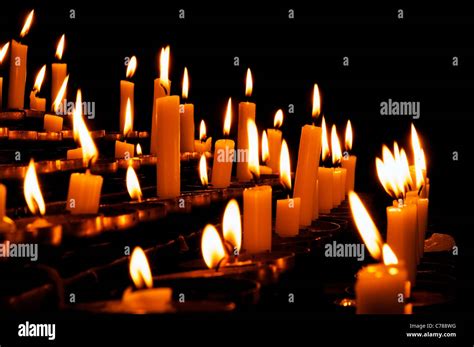 Catholic prayer candles hi-res stock photography and images - Alamy