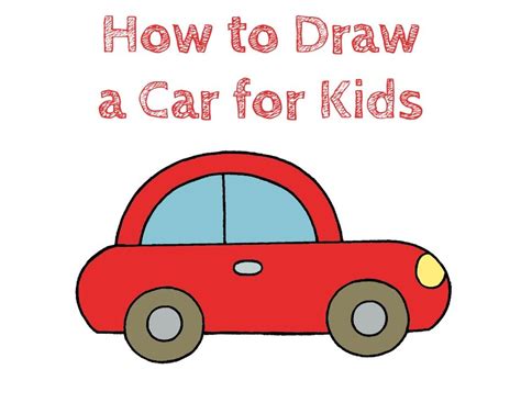 How to Draw a Car for Kids #Car #CarDrawing #CarDrawingforKids #CarDrawingPencil #CarDrawingEasy ...