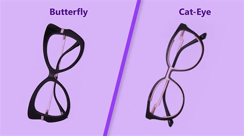 Difference Between Cat-Eye & Butterfly Glasses