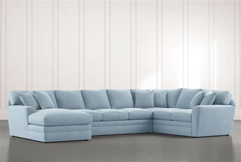 Light Blue Sectional Sofa