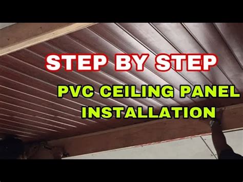 Pvc Ceiling Installation Guide | Shelly Lighting