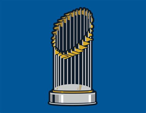 Mlb Trophy Vector - Draw-public