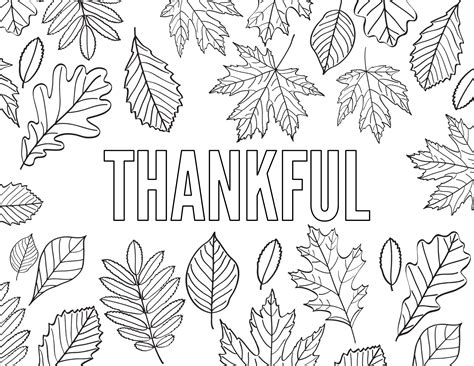 Thanksgiving Coloring Pages {Free Printable} - Paper Trail Design