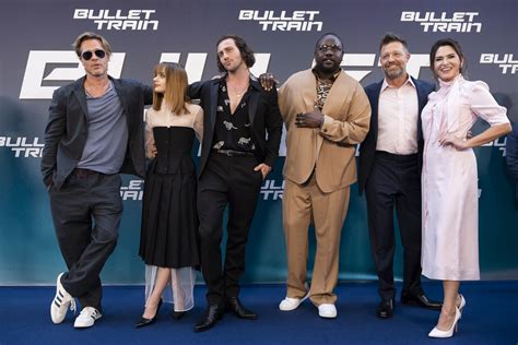 The Cast of Bullet Train Attend Paris Premiere – BeautifulBallad