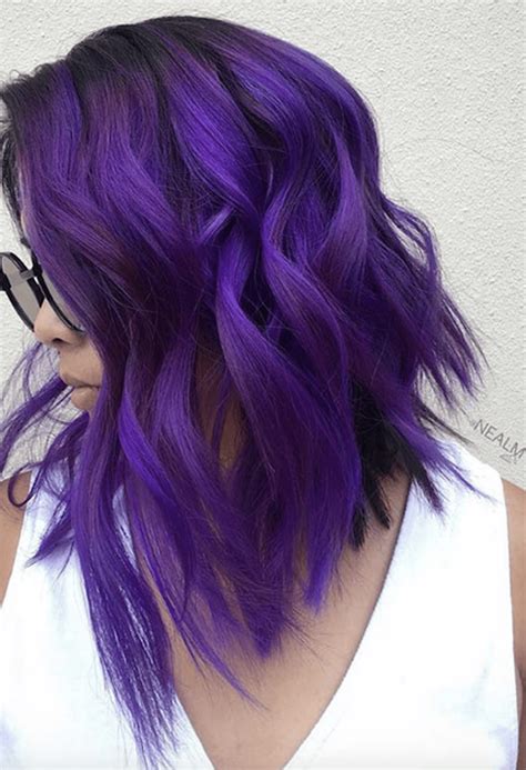 30 Nice Purple Color Hairstyles Ideas For Women | Colored hair tips, Light purple hair, Purple hair