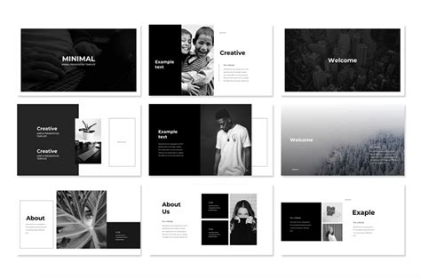 40+ Free & Premium Minimalist PowerPoint Templates