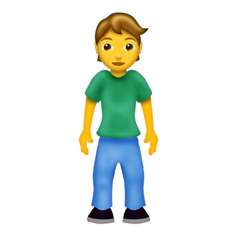 🧍 Person Standing on Emojipedia Sample Images 12.0