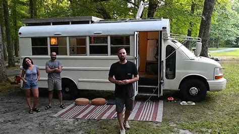 Tiny School Bus Camper Conversion Packs A Lot Into The Little Space