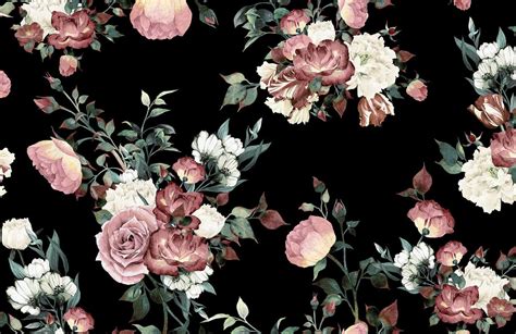 Dark Vintage Floral Wallpapers - Top Free Dark Vintage Floral Backgrounds - WallpaperAccess