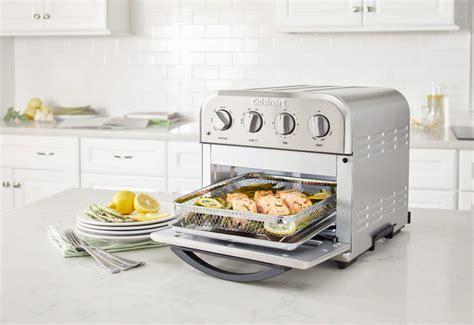 Customer Reviews: Cuisinart 4-Slice Convection Toaster Oven + Air Fryer Stainless Steel TOA-28 ...