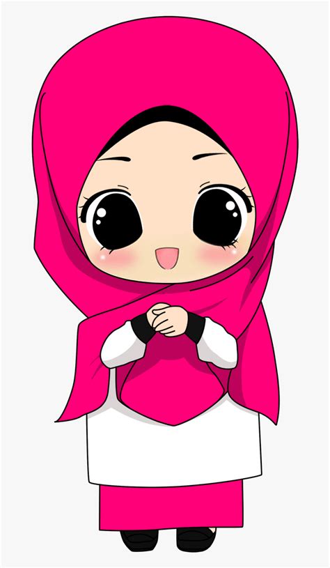 Gambar Kartun Muslimah Png 1 Png Image - Hijab Cartoon Png, Transparent Png , Transparent Png ...