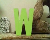 Popular items for wooden letter w on Etsy