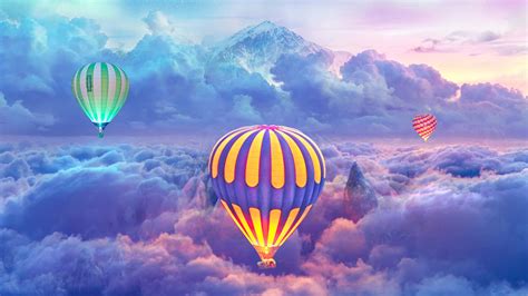 Hot Air Balloons Creative Photography Wallpaper,HD Photography Wallpapers,4k Wallpapers,Images ...