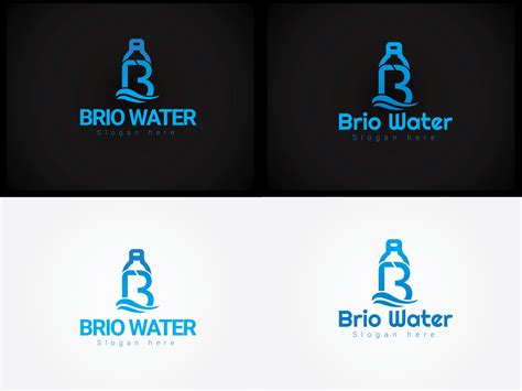 water bottle company logo by Tahsan Arif on Dribbble