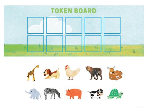 Printable Token Board Variety Pack in PDF Form 21 Pages of Token Board & Tokens - Etsy