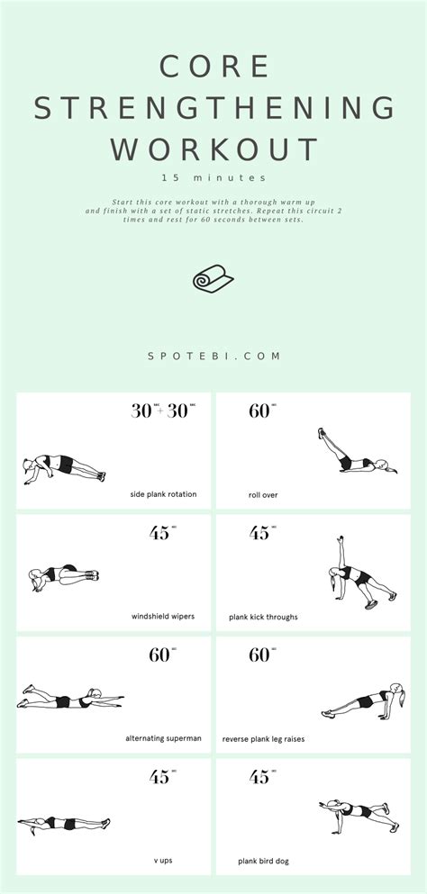 15-Minute Core Strengthening Workout