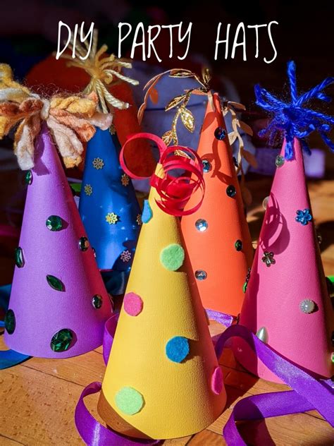 DIY Party Hats – Eclectic Spark