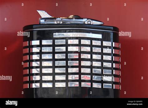 The Daytona 500 trophy on display before the Daytona 500 at the Daytona International Speedway ...