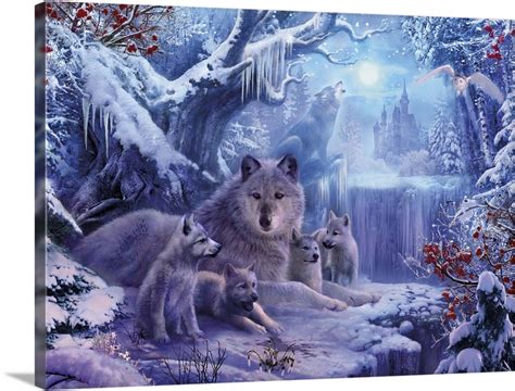 Winter Wolves Wall Art, Canvas Prints, Framed Prints, Wall Peels | Great Big Canvas