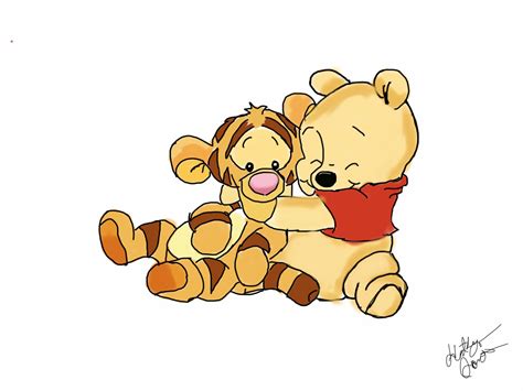 Baby Winnie The Pooh Wallpaper