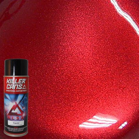 Alsa Refinish 12 oz. Candy Apple Red Killer Cans Spray Paint-KC-AR - The Home Depot