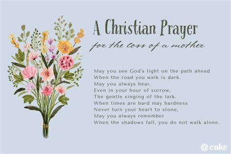 25 Beautiful Prayers for the Loss of a Mother | Cake Blog