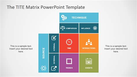 The TITE Matrix PowerPoint Template - SlideModel