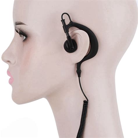 LYUMO Walkie Talkie Headset, Walkie Talkie Earphone,Wireless Walkie Talkie PTT Speaker Earpiece ...