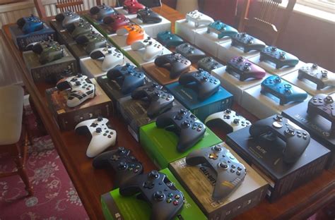 YouTuber Showcases Impressive Xbox One Controller Collection - HRK Newsroom