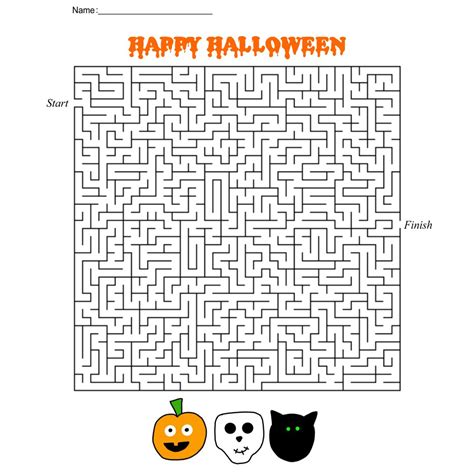 Printable Maze Puzzles