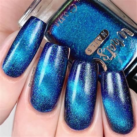 17+ Blue Galaxy Nails That Are Absolutely Magical - Nail Designs Daily