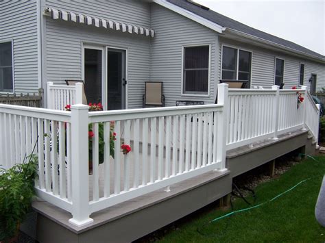 Wonderful Vinyl Fence Railing | Railing Design