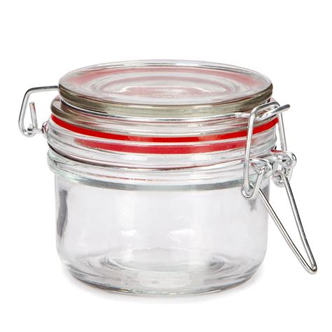 Darice Small Glass Jar w/Locking Lid 3 x 2.7 inches - Walmart.com - Walmart.com