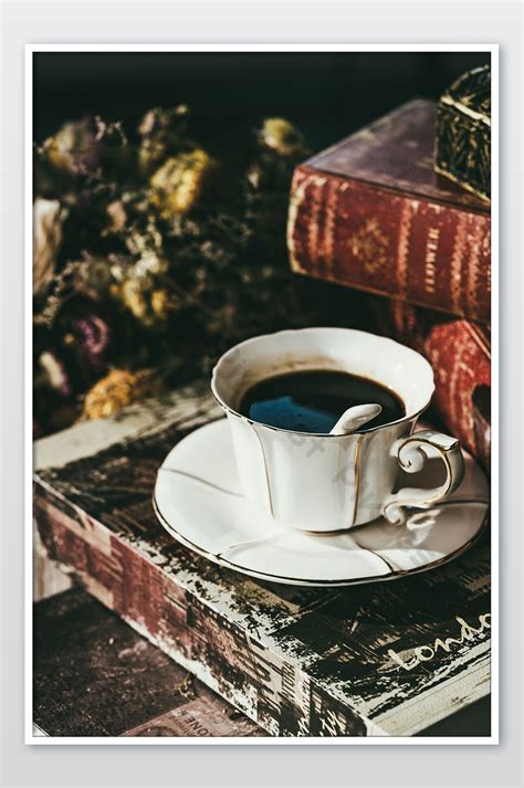 Vintage Old Book Coffee Photography Illustration | JPG Photo Free Download - Pikbest