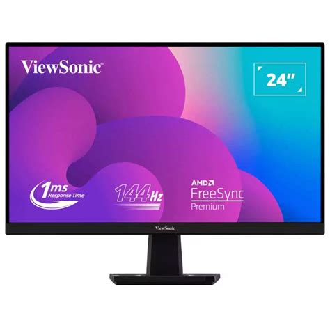 ViewSonic VX2405-P-MHD 24-Inch 144Hz Gaming Monitor,SuperClear IPS Technology,AMD FreeSync ...