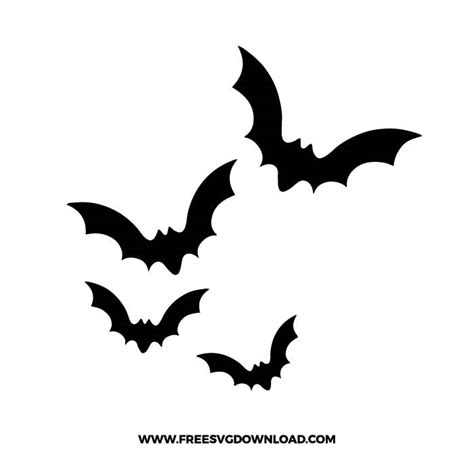 Bat free SVG & PNG halloween cut files | Free SVG Download