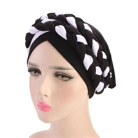 Women's Muslim Cancer Chemo Hat Turban Cap Cover Hair Loss Head Scarf winter hats for women ...