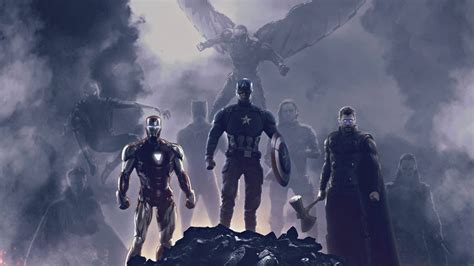 1920x1080 Avengers Endgame Final Team 1080P Laptop Full HD Wallpaper, HD Movies 4K Wallpapers ...