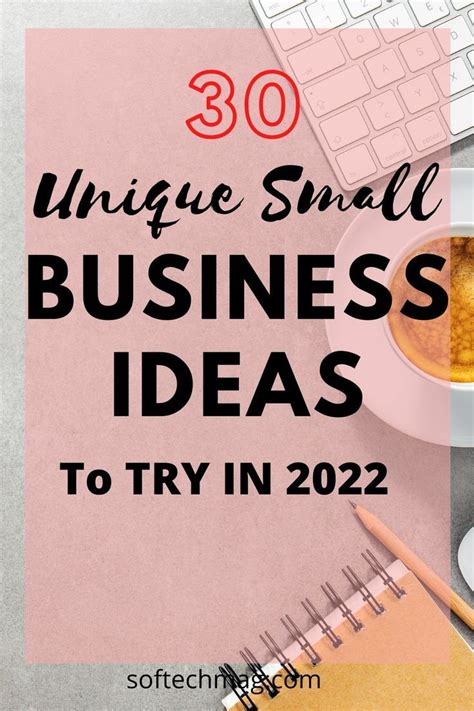 30 unique small business ideas to try in 2023 – Artofit