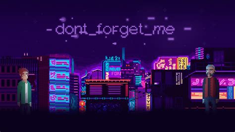 dont_forget_me - Narrative Pixel Art cyberpunk (so original :p ) Prototype - Release ...