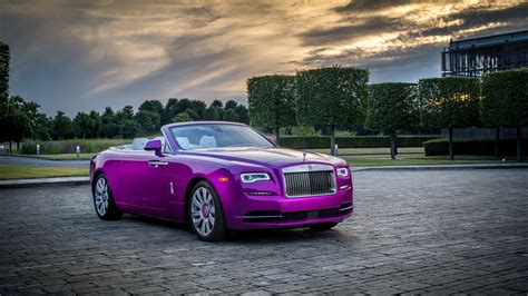 2017 Rolls Royce Dawn In Fuxia 4K Wallpaper | HD Car Wallpapers | ID #8271