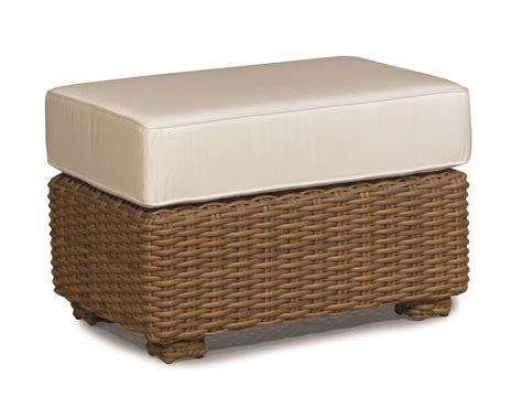 Monaco Outdoor Wicker Ottoman